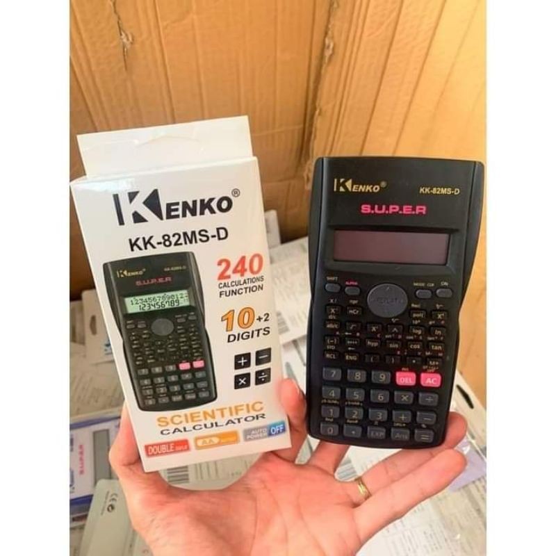 Máy tính cầm tay Kenko KK-82MS-D bỏ túi nhỏ gọn dễ dàng sử dụng