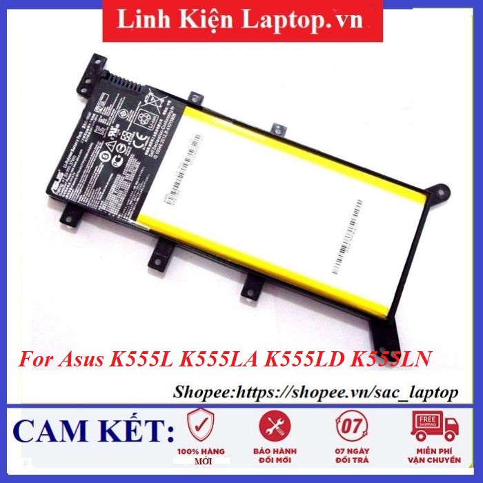 ⚡️Pin laptop Asus K555L K555LA K555LD K555LN - pin zin nhập khẩu