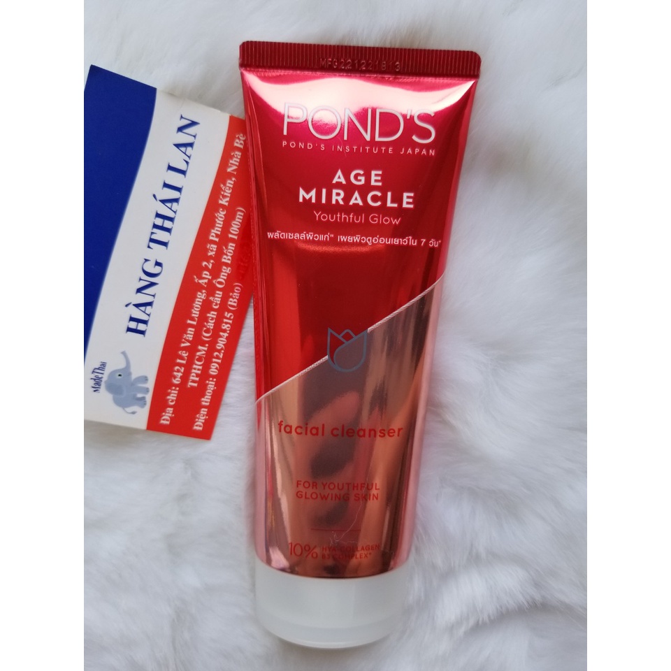 Sữa rửa mặt ngăn ngừa lão hóa Pond's Age Miracle 100g Thái Lan
