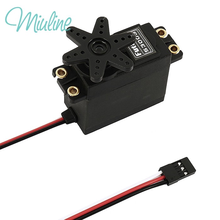 Bộ 4 động cơ servo tiêu chuẩn S3003 Futaba RC cho xe hơi / máy bay