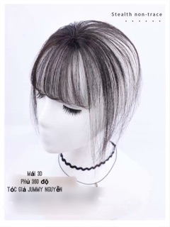 Tóc Mái Thưa 3D [ tóc thật] 🌹 video hướng dẫn