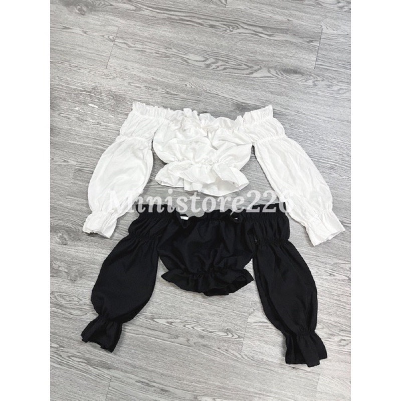 [HOT] ÁO XỐP TRỄ VAI TAY DÀI CHIZISHOP CỰC SANG CHẢNH CZ205