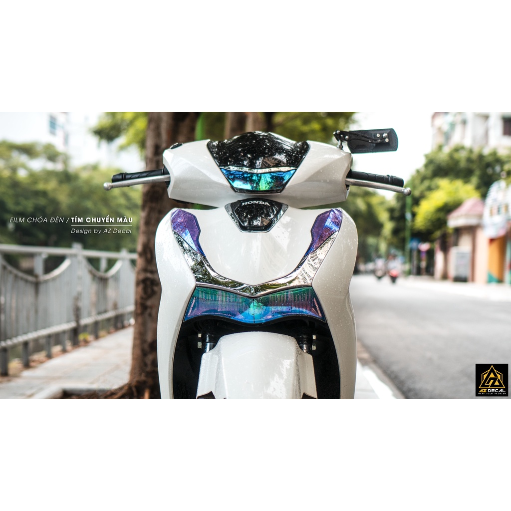 Phim Titanium Dán Choá Đèn SH 2020 - 2021 2022 | Tem Decal Dán Đèn SH, Dán Đèn Pha, Đèn Demi, Đèn Xi Nhan
