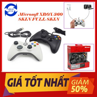 💥fullskin💥tay cầm chơi game xbox 360 hỗ trợ tất cả các thiệt bị pc, laptop cực tối ưu, chơi full skill fo4, pes