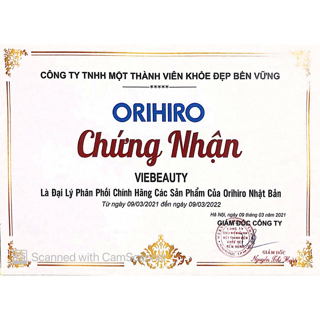 Viên Uống Tinh Chất Hàu Tươi Tăng Cường Sinh Lý Orihiro 120 viên - Viebeauty