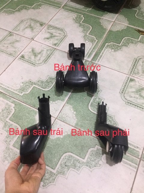 Bánh xe lắc, phụ kiện xe lắc