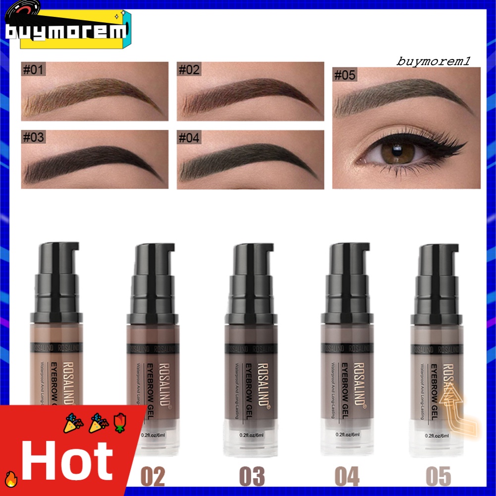 Gel nhuộm lông mày dạng lỏng rosalind 6ml chống nước lâu trôi | BigBuy360 - bigbuy360.vn