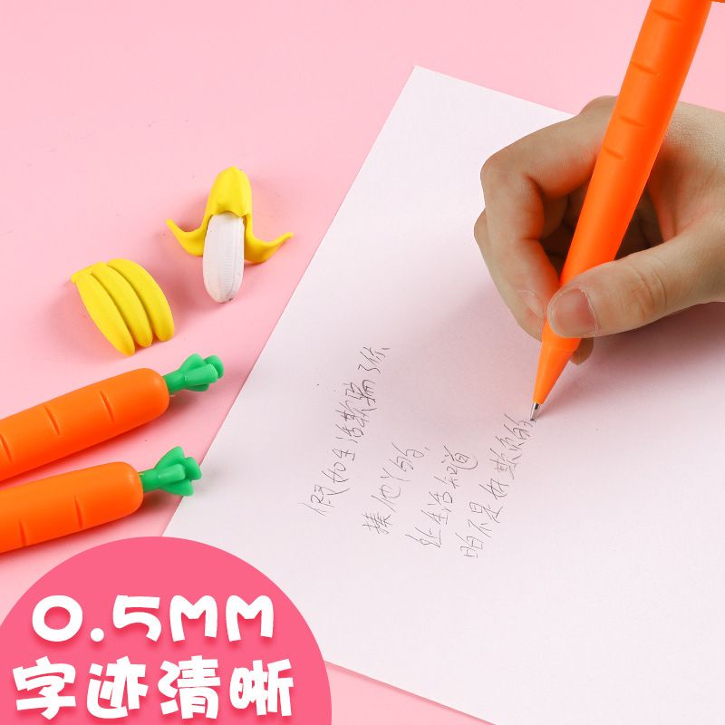 (LẠ) BÚT BI HÌNH CÀ RỐT
