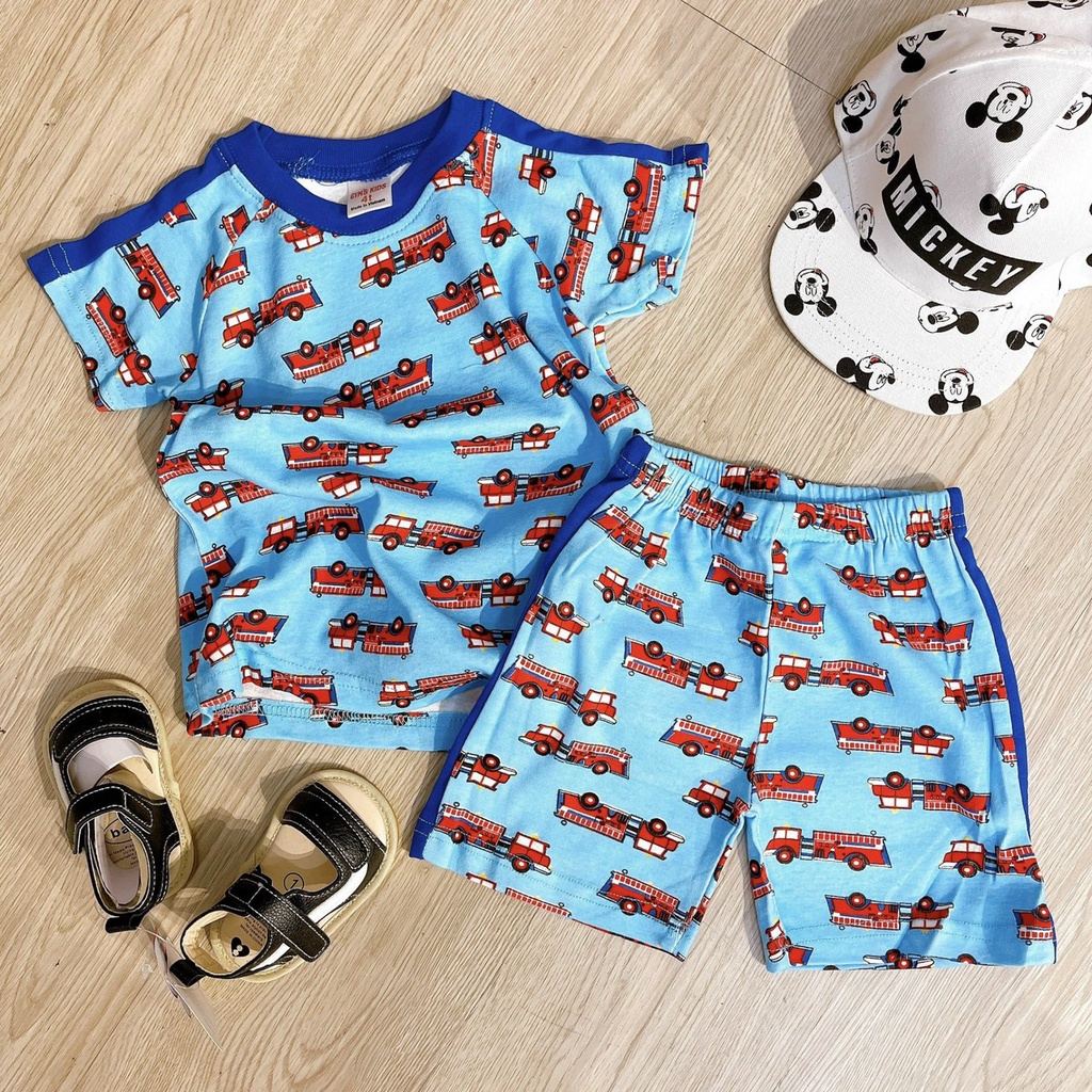 (7-21kg)Set bozip bé trai hàng xuất xịn Gym's kids bảng màu đẹp 2(ảnh thật)