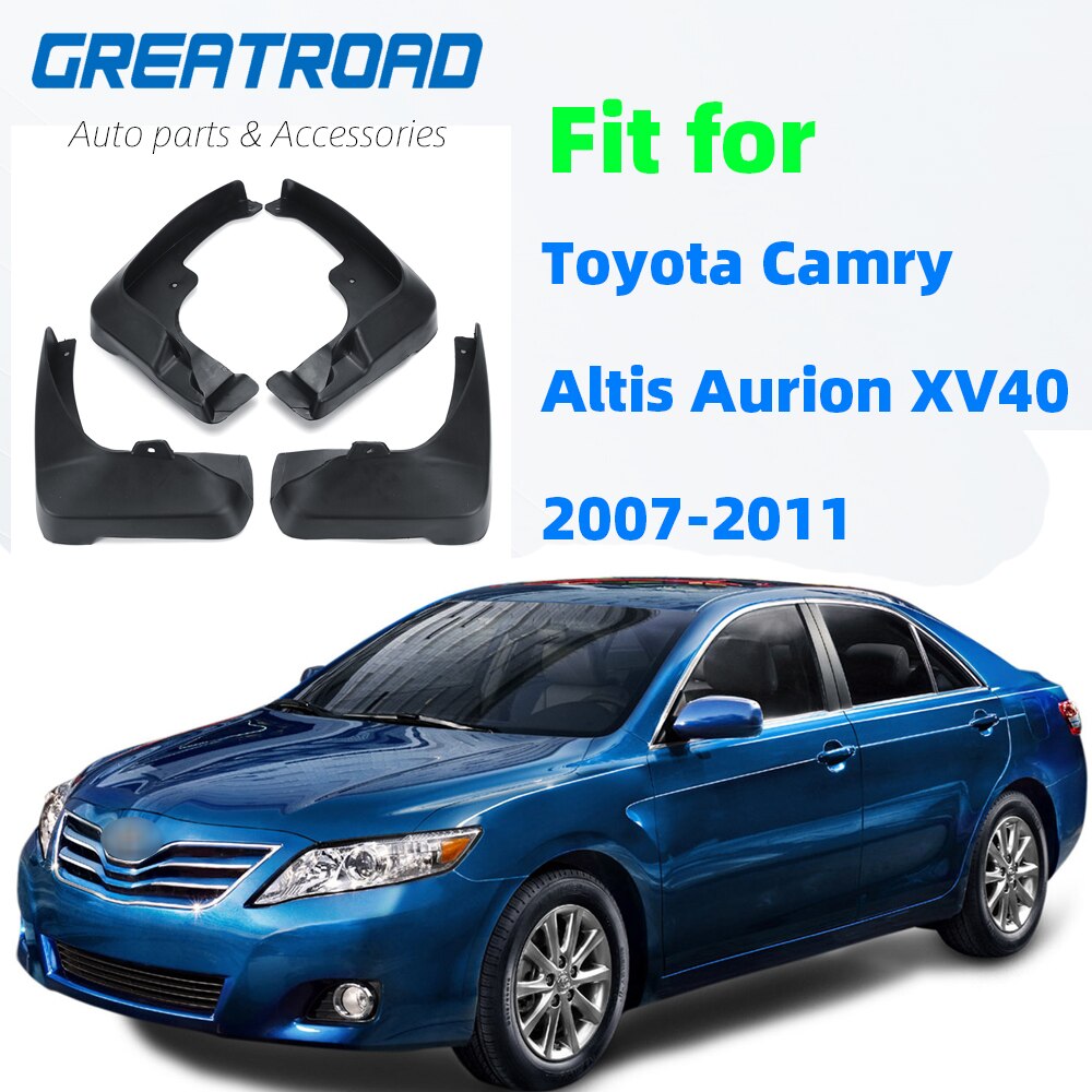 FENDER Tấm Chắn Bùn Chuyên Dụng Cho Xe Hơi Toyota Camry Altis Aurion XV40 2007-2011 2008 2009 2010