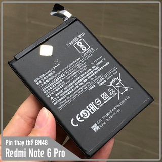Pin thay thế cho Xiaomi Redmi Note 6 Pro (BN48) 3900/4000 mAh bảo hành 3 THÁNG