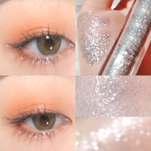 Mascara nhũ lấp lánh màu bạc kim tuyến Peinifen Glitter Top nội địa Trung dành cho các cô nàng tiệc tùng