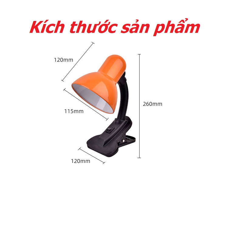 ĐÈN KẸP BÀN - Bóng LED CHỐNG CẬN
