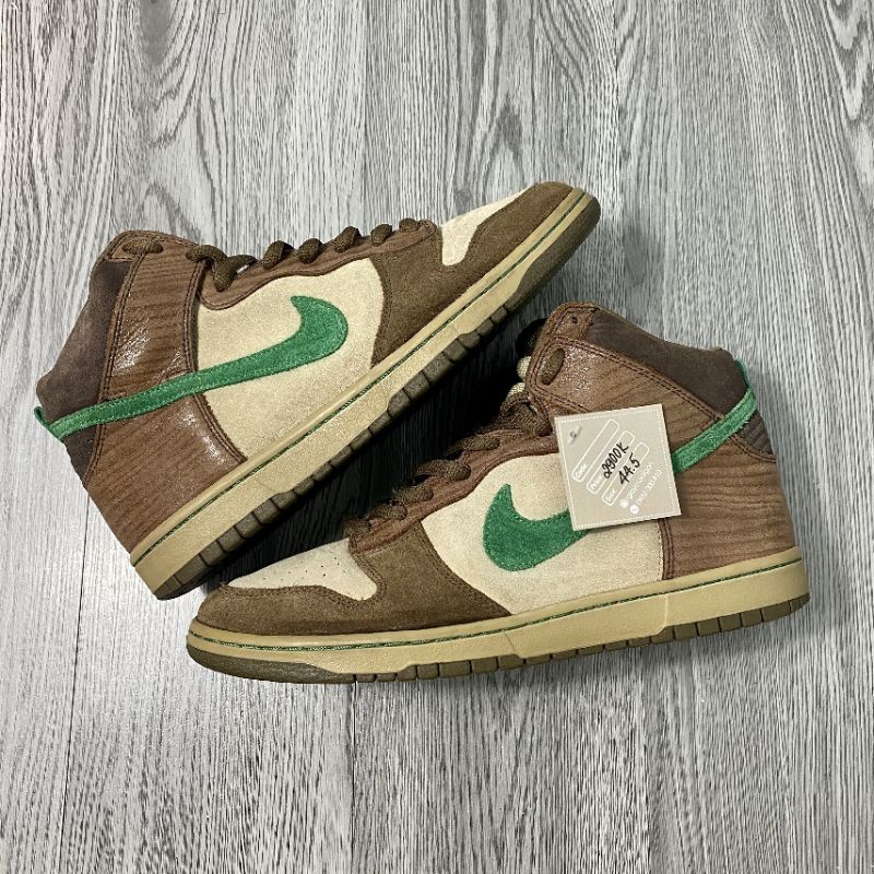 Giày Cũ SbDunk High. Wood Deck 2hand chính hãng đã qua sử dụng-Giày Cũ Sài Gòn