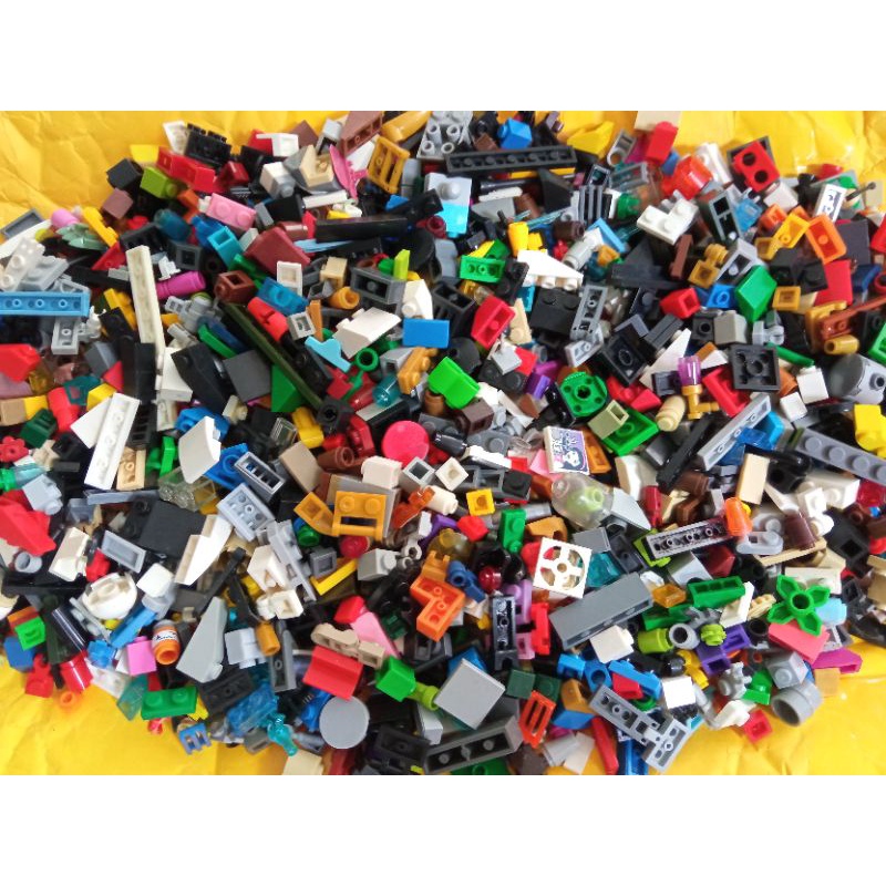 500g đồ chơi lắp ráp gạch xếp hình loại vụn ~ 2000 mảnh