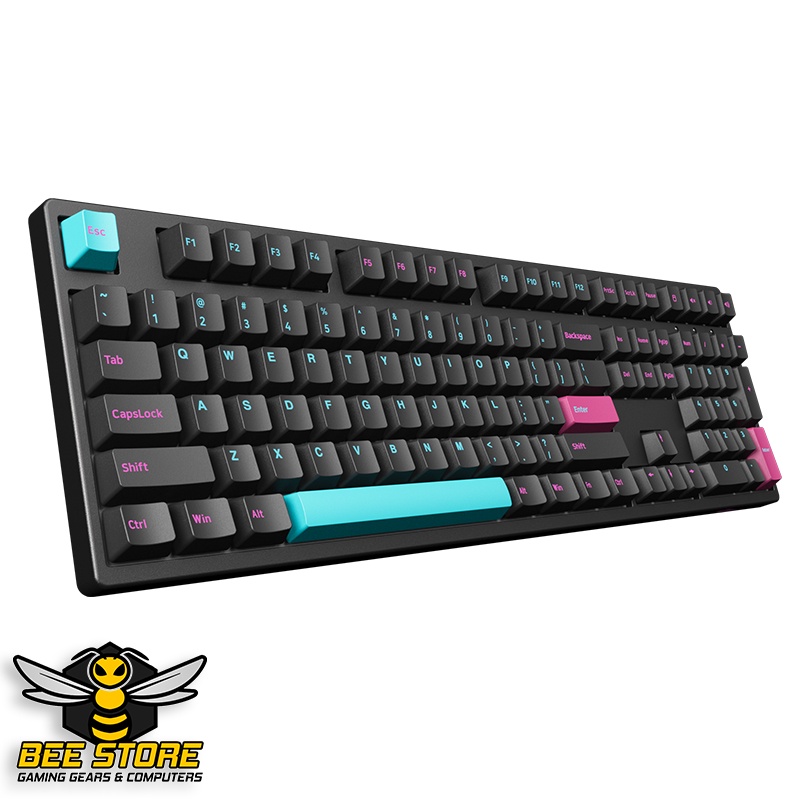 Bàn phím cơ AKKO 3108 Midnight R2 - Tặng kèm 40 keycap | Hàng chính hãng bảo hành 12 tháng