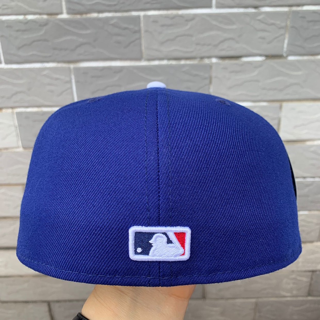 Mũ Bóng Chày N.E.R.A Dodgers fully Cho Nam Giới 5 9 F.I.F.Tand tide M.l.b flat Wing