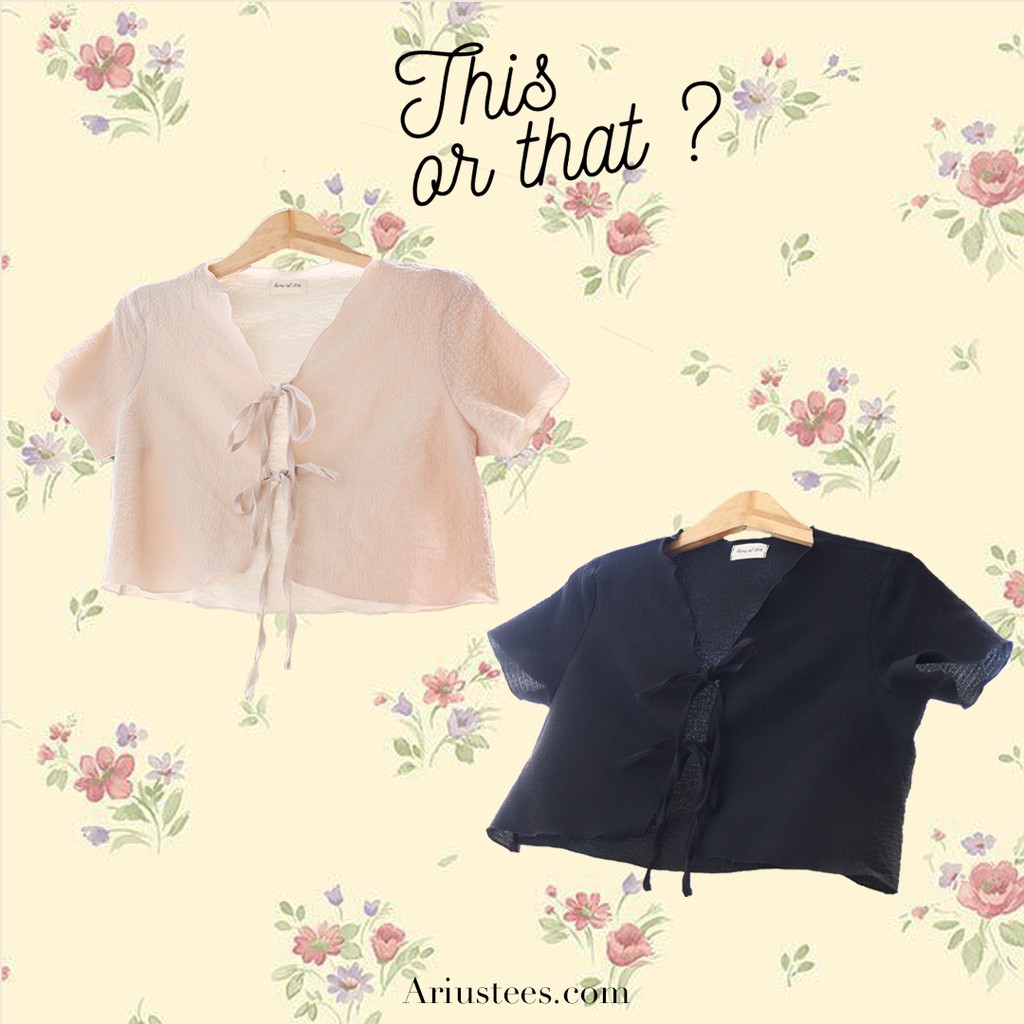 [SOLD OUT TRONG 24H] - Áo cardigan Front-tied cardigan | BigBuy360 - bigbuy360.vn