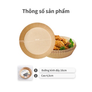 Simplus Giấy lót nồi chiên không dầu