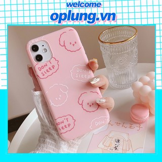Ốp iphone Ốp lưng trơn Cừu và Gấu 6/6s/6plus/6splus/7/8/7plus/8plus/x/xs/xs max/11/11promax -a265