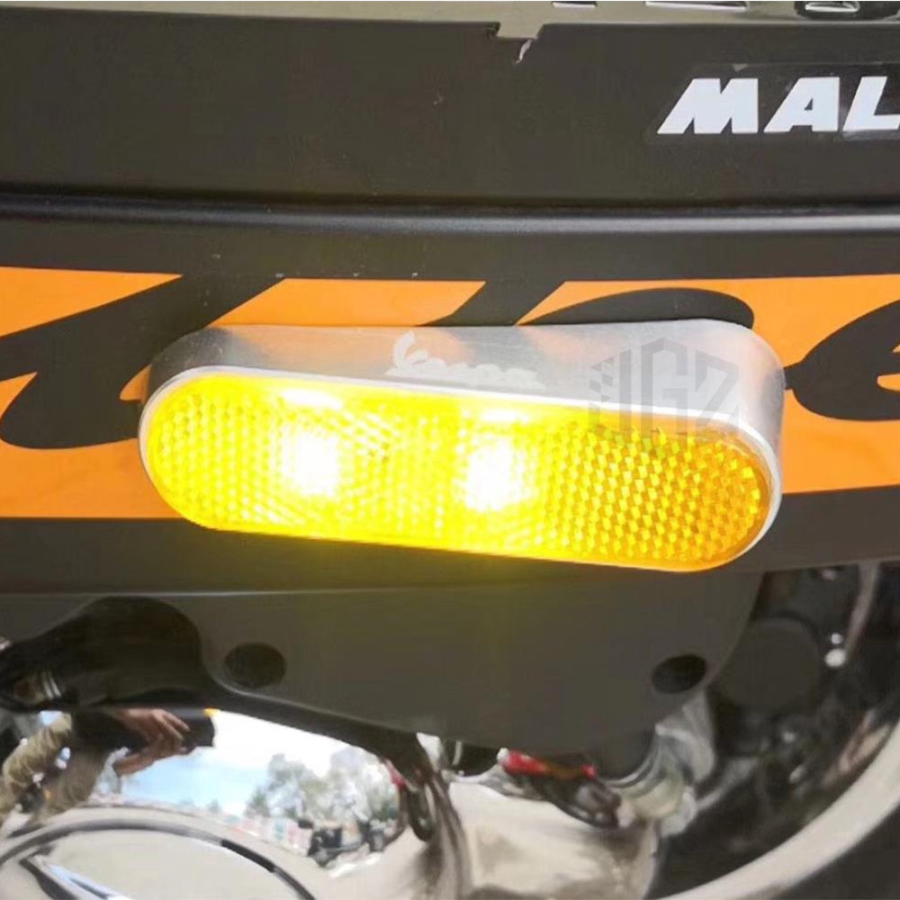 Đèn xi nhan chống thấm nước thay thế cho xe máy Vespa Grs300 Stermavera150 tiện dụng