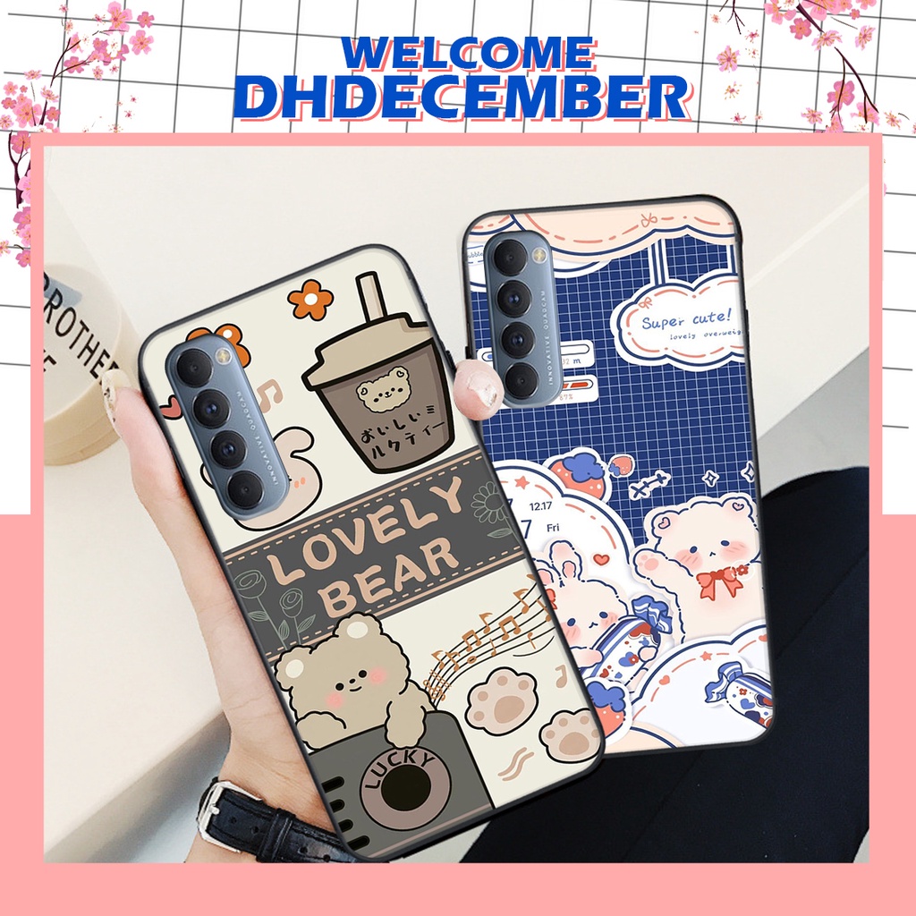 Ốp lưng Oppo RENO 4 PRO in hình nice ,good luck happy ốp xinh viền dẻo đẹp chất