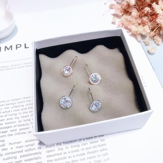 Khuyên tai đá móc hàng đẹp