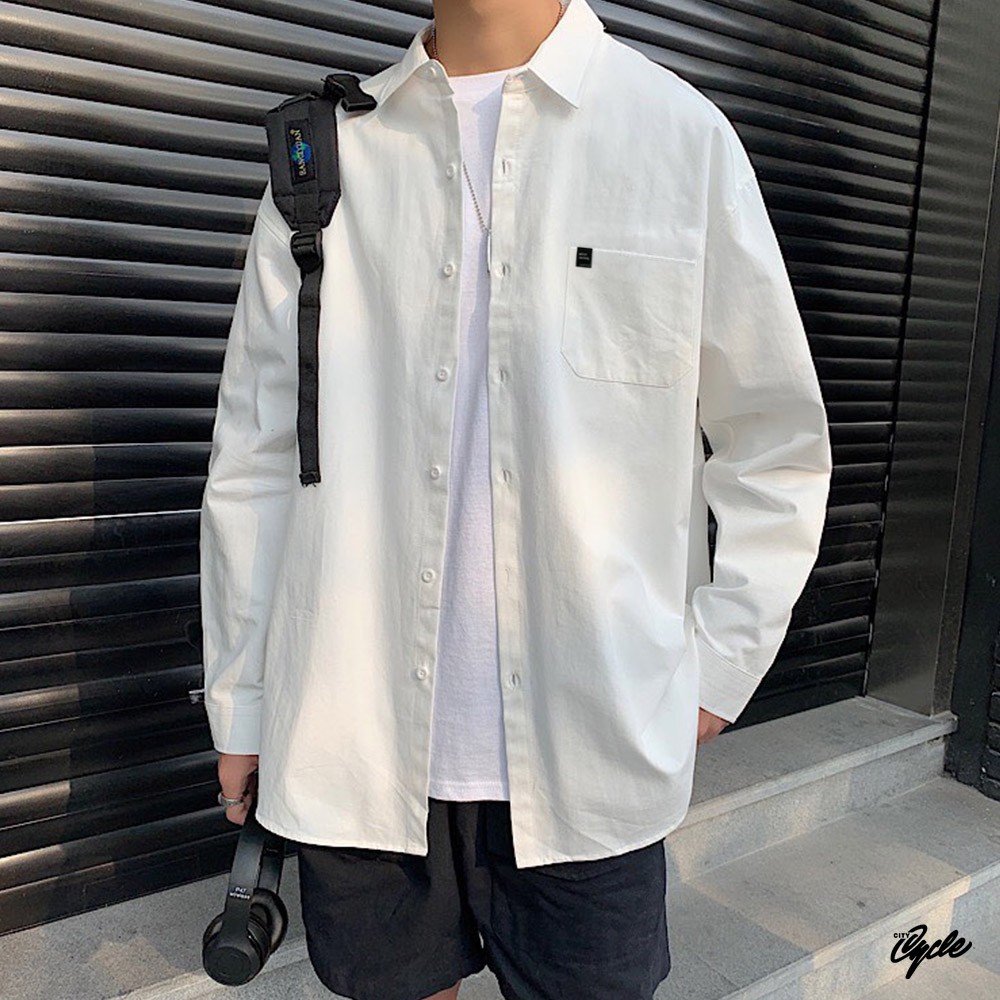 Áo sơ mi nam nữ CMD City Cycle - Áo sơ mi nam dài tay Unisex hàng cao cấp Local Brand | BigBuy360 - bigbuy360.vn