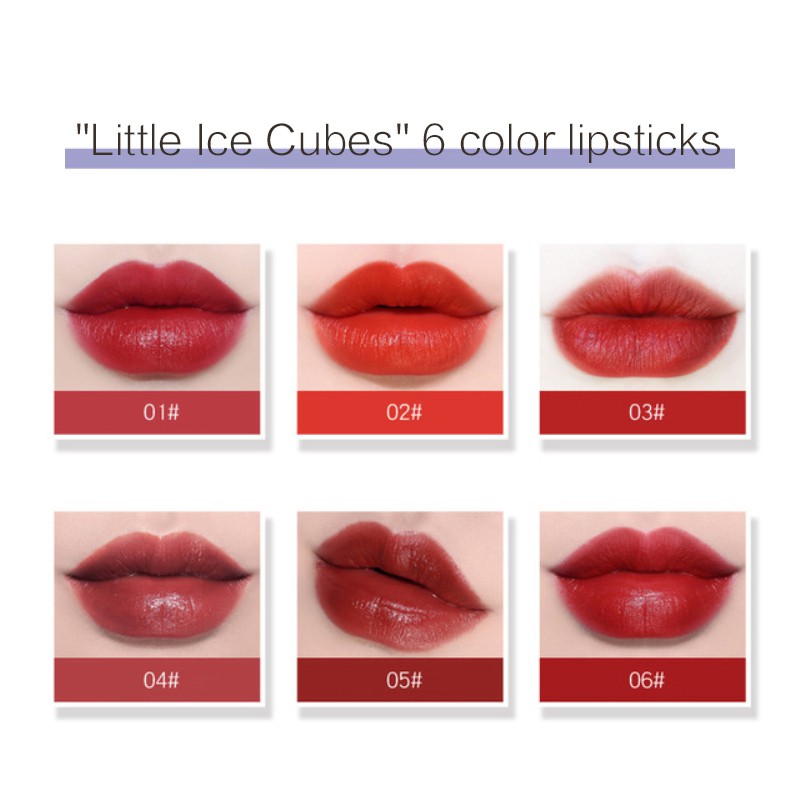 [Hàng mới về] Son lì dưỡng ẩm Kiss Beauty 6 màu tùy chọn lâu trôi | BigBuy360 - bigbuy360.vn