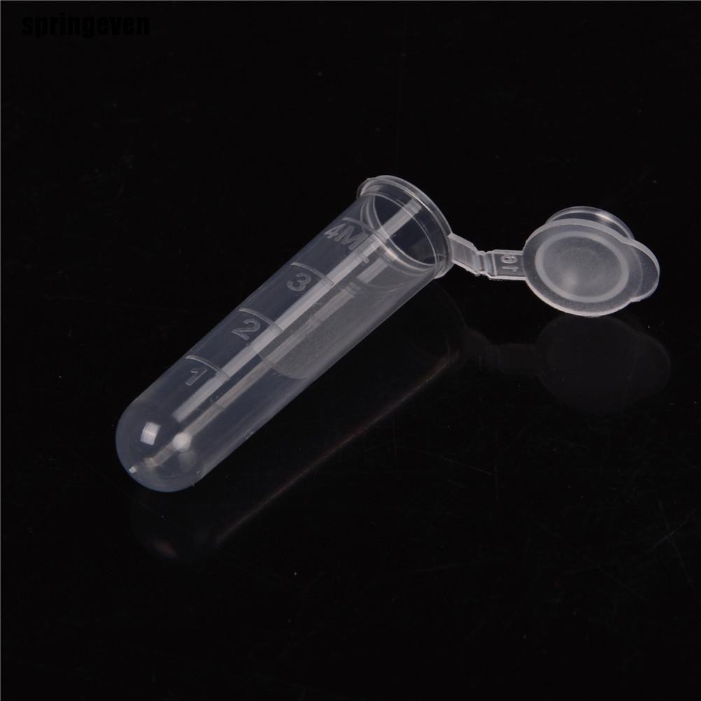 Bộ 30 Ống Ly Tâm Nhựa 5ml Có Nắp Đậy Tiện Dụng Cho Phòng Thí Nghiệm