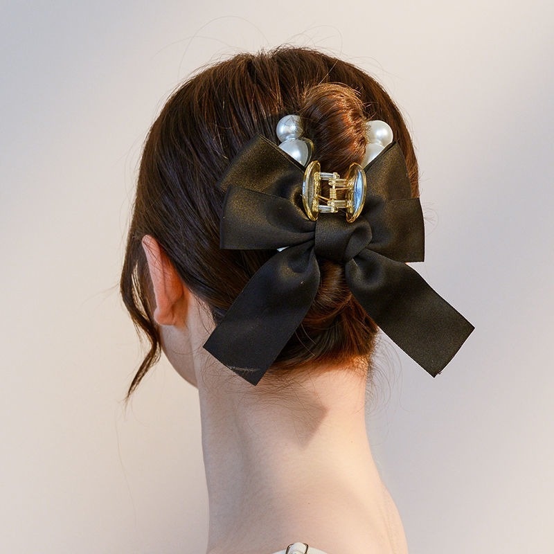 Kẹp tóc kim loại thiết kế đơn giản phong cách Hàn Quốc cho nữ