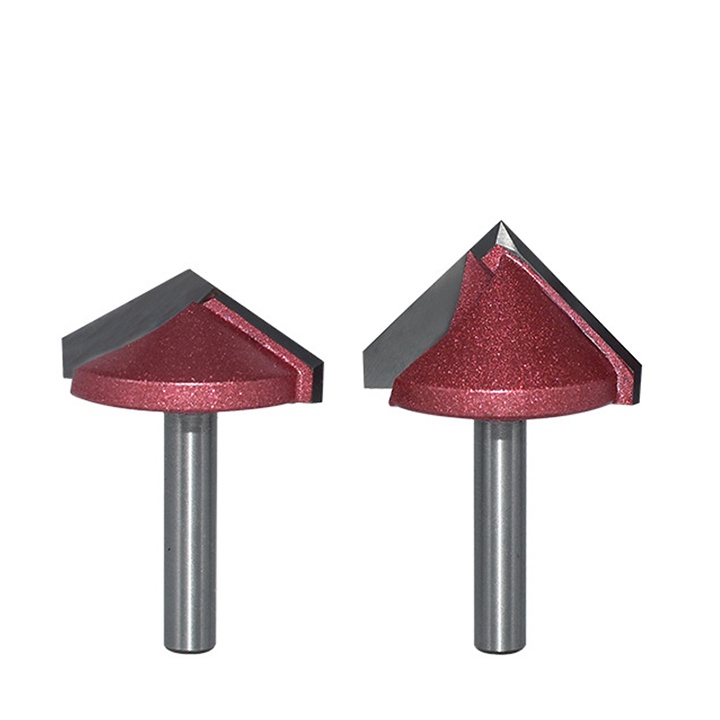 Mũi Phay rãnh V, Mũi soi, Vát cạnh, 60 độ, 90 độ , 120 độ .Bản 22 và bản 32. Mũi dùng cho máy CNC Router.