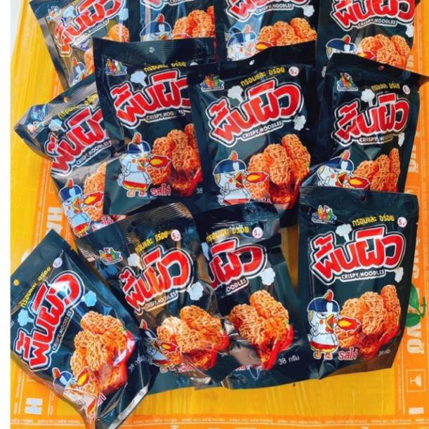 1 BỊCH 12 GÓI SNACK MỲ GÀ CAY VIÊN THÁI LAN