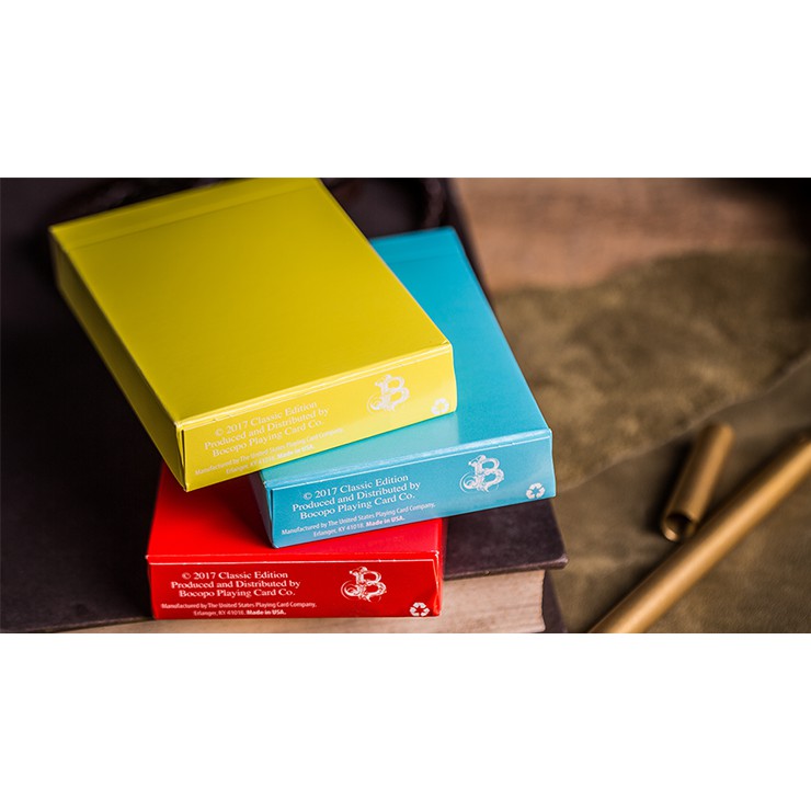 Bài ảo thuật USA: Steel Playing Cards by Bocopo  - bộ bài ảo thuật - bài Mỹ