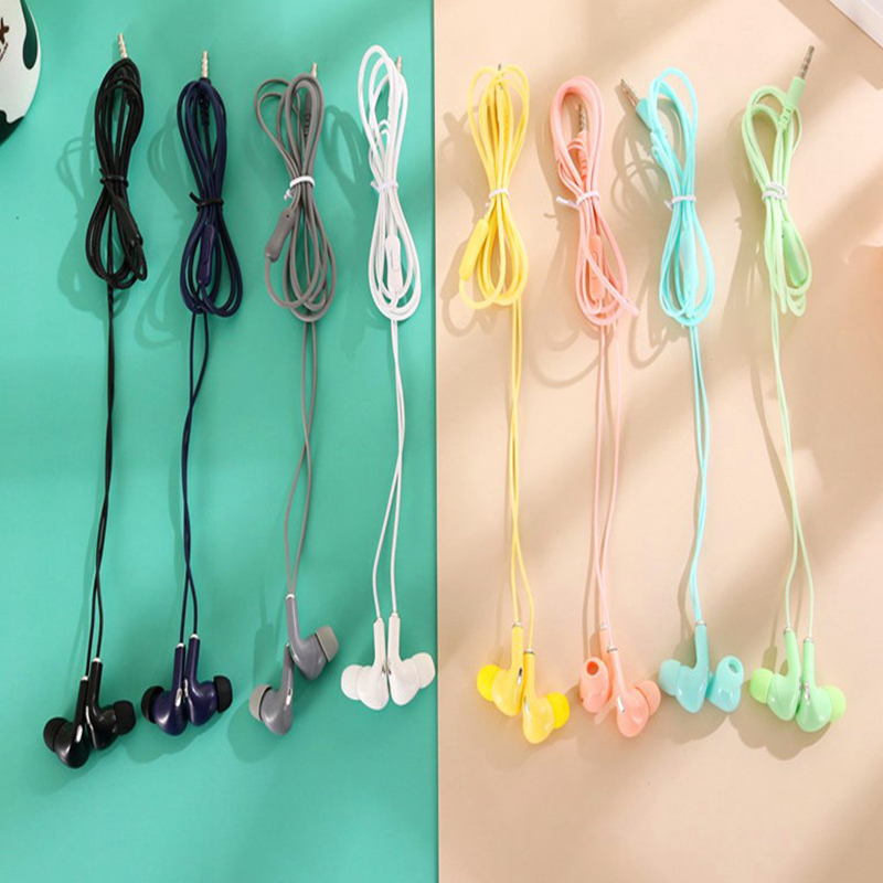 Tai Nghe Nhét Tai U28 Màu Sắc Ngọt Ngào Có Dây 3.5