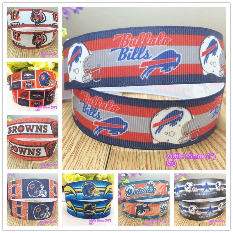 [5 Mã Giá] Truyền Nhiệt NFL Chuyên Nghiệp Bóng Bầu Dục Đội Họa Tiết Logo NFL Nườn Ruy Băng Bao Bì Ru