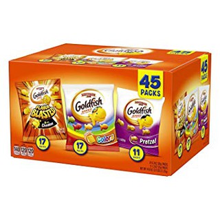 Bánh Cá Usa Pepperidge Farm Goldfish Savory 45 Pack