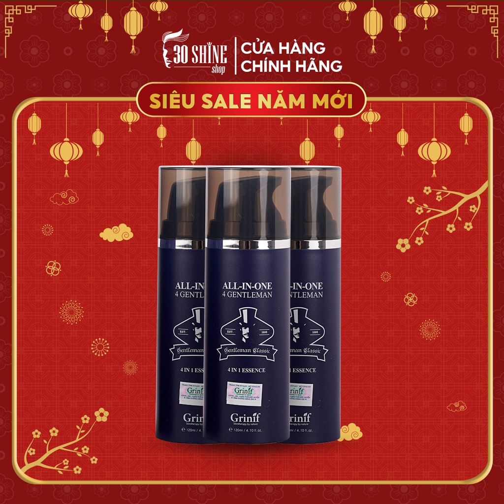 Kem dưỡng da cho nam trắng da toàn diện Grinif All In One 4 Gentleman