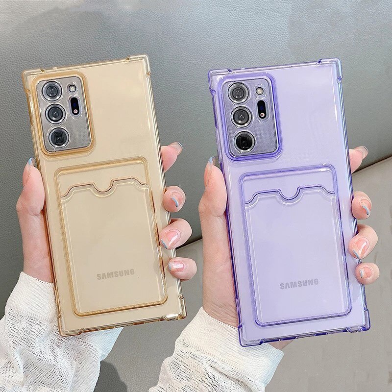 Sang Trọng Bao Da Điện Thoại Kiểu Ví Tiền Cho samsung galaxy s20 plus s20 ultra note 20 ultra s21 ultra Ốp