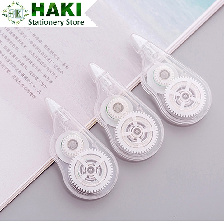 Bút xóa kéo Muji HAKI, bút xóa băng xóa giấy phong cách tối giản B67