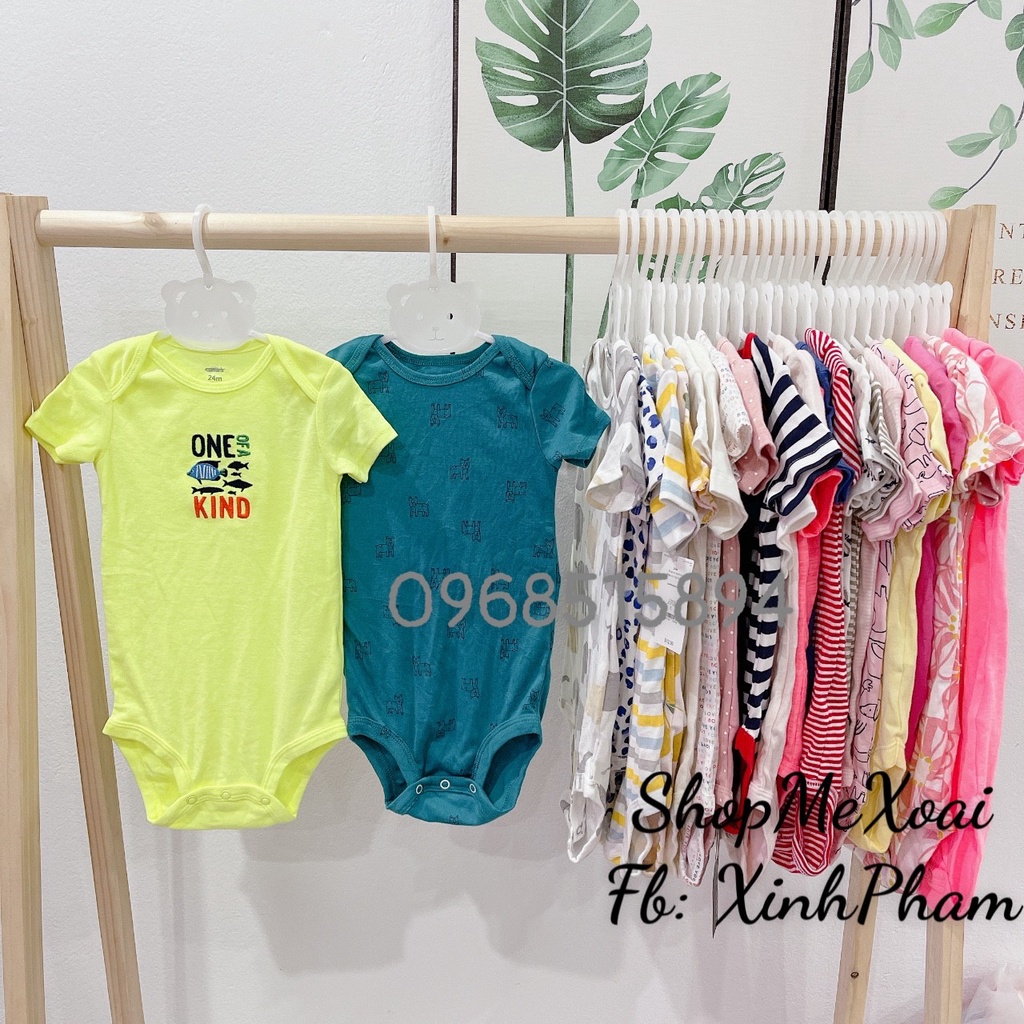 BODYSUIT CARTER SIZE 9M LINK 3 ,BODYCHIP CỘC TAY MIX HÃNG CHO BÉ TỪ 7-8,5kg