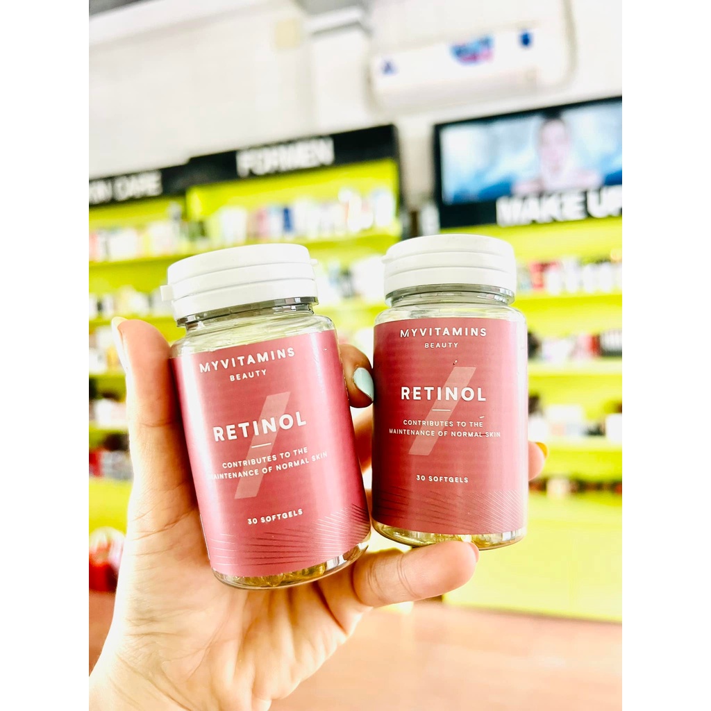 VIÊN UỐNG TRẺ HÓA DA RETINOL MYVITAMINS BEAUTY