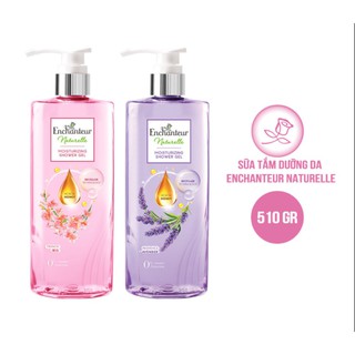Enchanteur - [MỚI] Sữa tắm dưỡng da Enchanteur Naturelle hương hoa Lavender/ Iris 510gr/Chai