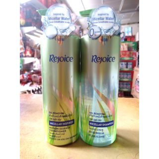 Bộ dầu gội +xả rejoice micellar tinh dầu cây sả 480ml.