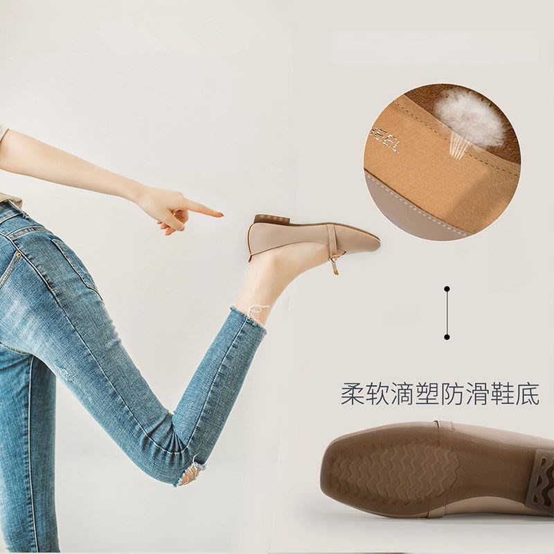 Giày Bít Mũi Đế Dày Thời Trang Cho Nữ Size 35-43 | BigBuy360 - bigbuy360.vn