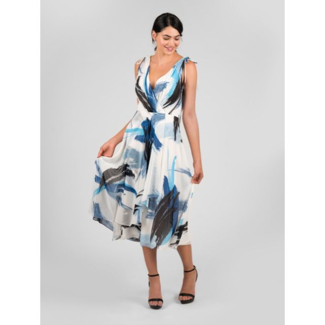 Đầm maxi voan hoa Taylor 👗