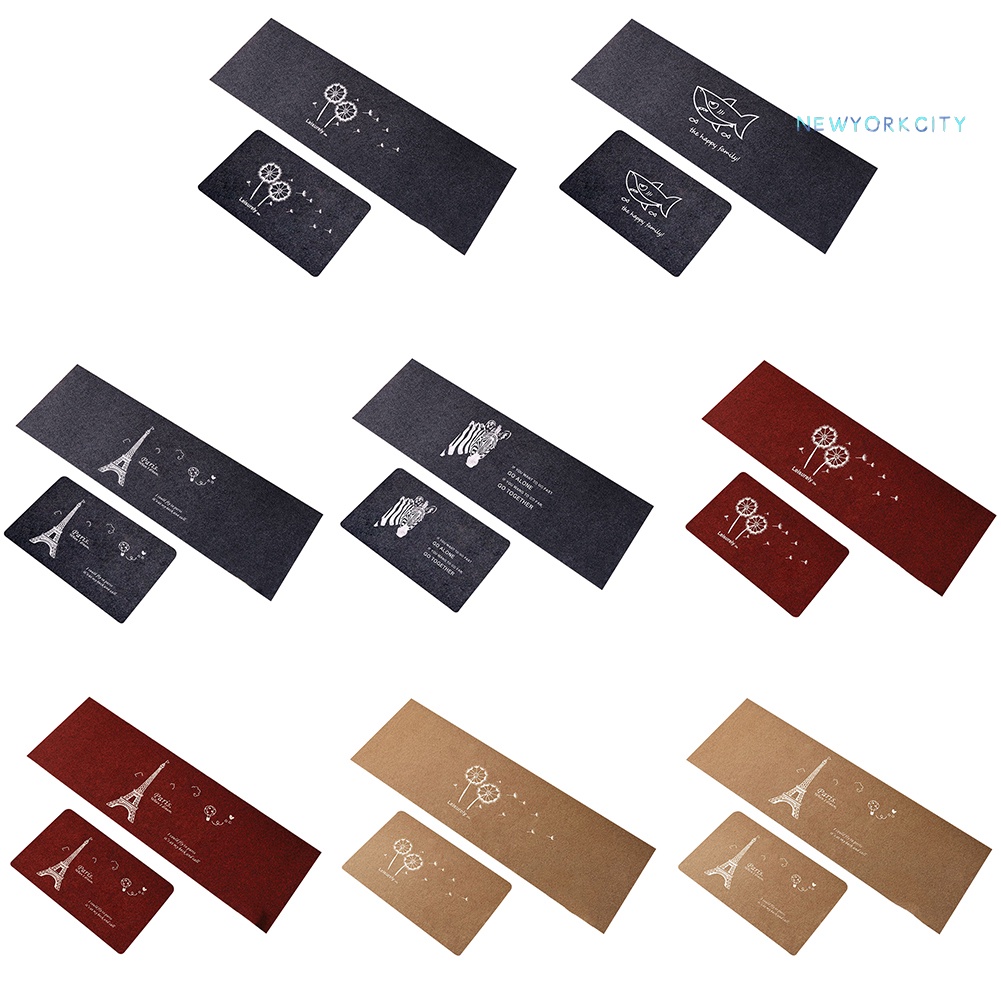 Thảm lót cửa chùi chân Chống Trượt Hình Tháp Eiffel