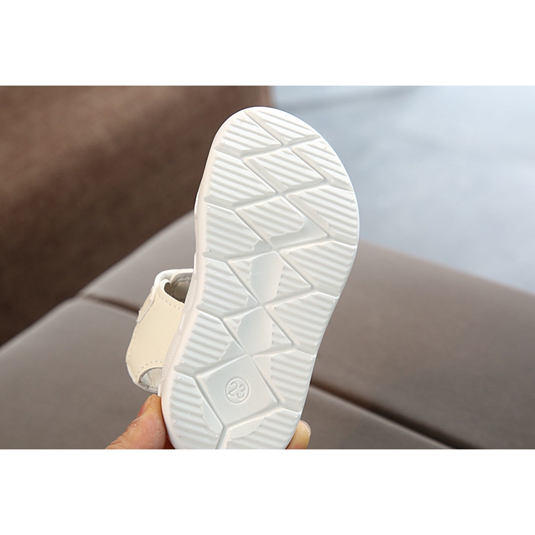 Giày sandal đế mềm quai dán phong cách Hàn Quốc thời trang năng động cho bé size 21-30