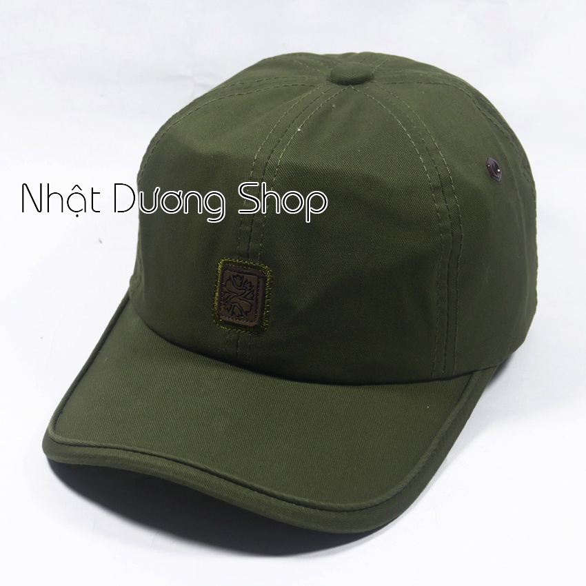 Mũ lưỡi trai ,nón kết có mặt da chữ Z- Chất liệu kaki oát mềm phù hợp cả nam và nữ.