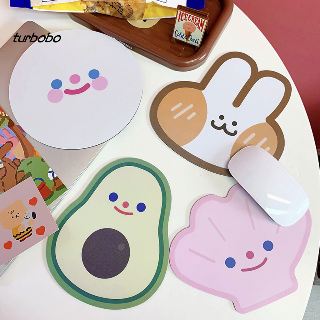 Tấm Lót Chuột Máy Tính Bằng Cao Su Chống Trượt In Hoạt Hình Dễ Thương